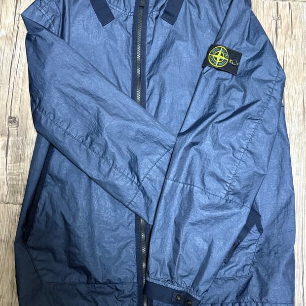 스톤아일랜드 멤브라나 21ss 아비오 블루 L