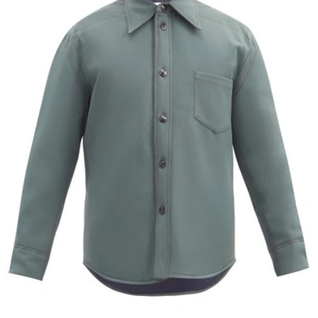 [M] 나마체코 namacheko deke 패디드 셔츠 aw20