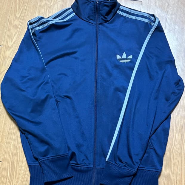 아디다스 구파이어버드 져지 네이비 그레이 남색 회색 져지 트랙탑 자켓