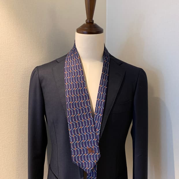 버버리(BURBERRY) B+등급 빈티지넥타이 명품 100실크