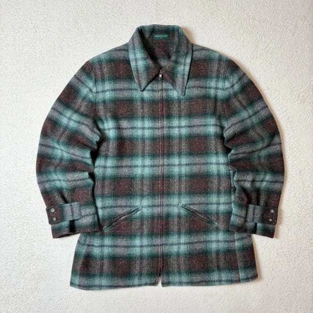 HEARTLAND 00's 재팬 기어 플란넬 울 자켓 PN7009