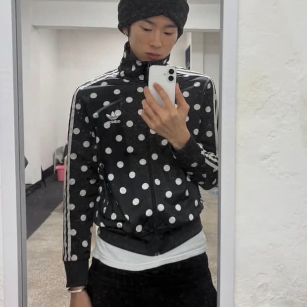 아디다스 파이어버드 도트져지 85