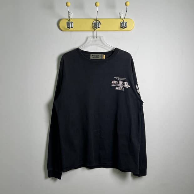 Avirex 아비렉스 마하 버스터 그래픽 맨투맨 XL