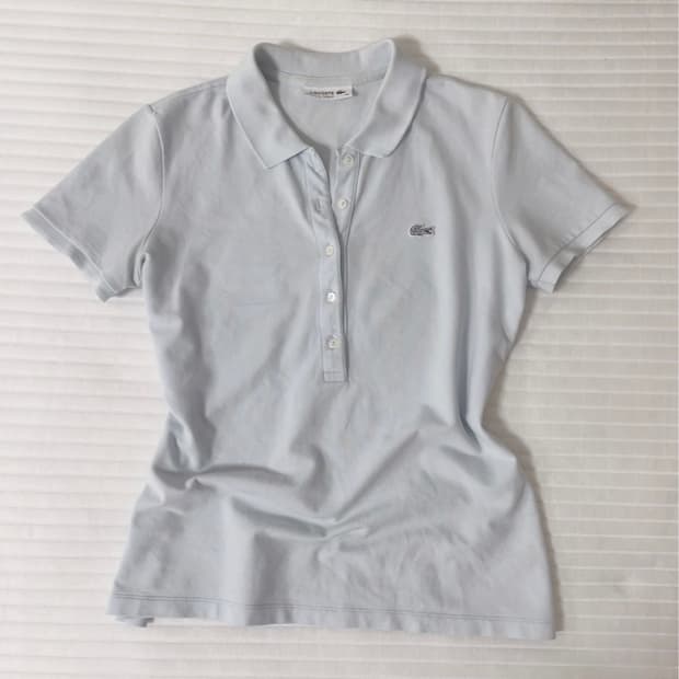 라코스테 소다맛 연하늘카라티 엣팃시 베이비베어 갸루 빈티지 stc