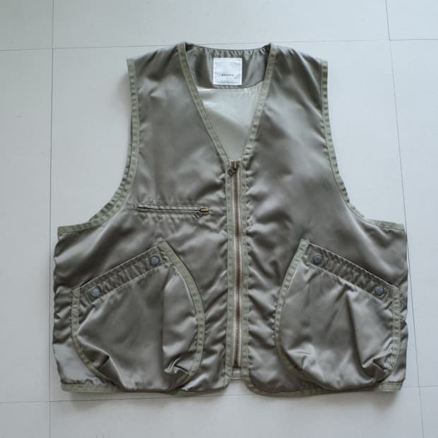 90s 빈티지 아카이브 데자토 dezert 유틸리티 집업 베스트 조끼 L