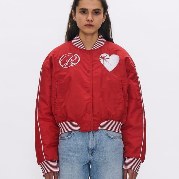 파르티멘토 PW 심볼 패치 스타디움 자켓