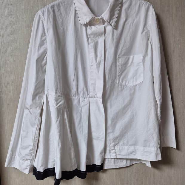 (정품) 마르니 셔츠 블라우스 플리츠블라우스 36