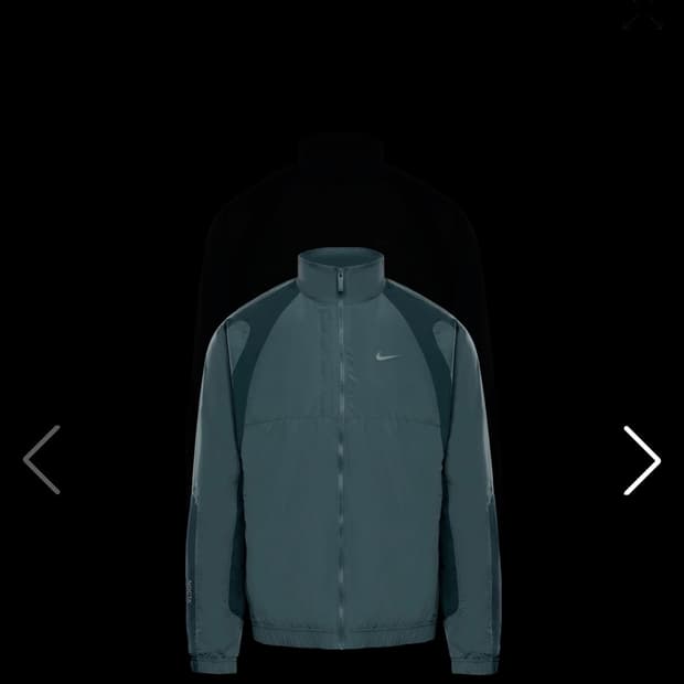 나이키 x 드레이크 녹타 나일론 트랙 자켓 미네랄 슬레이트 (FN7666