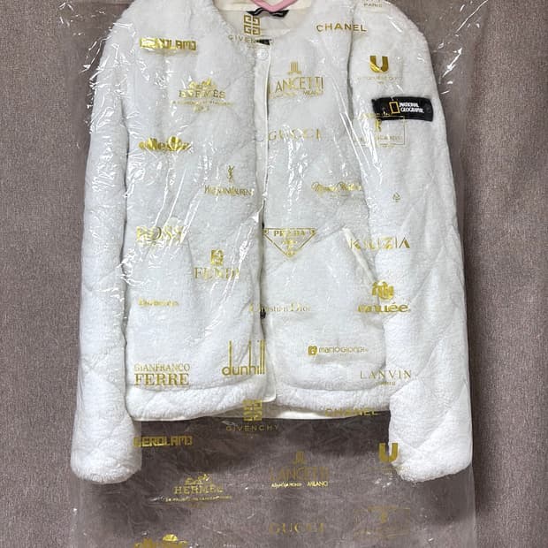 내셔널지오그래픽 퍼 퀼팅 U넥 자켓 XS