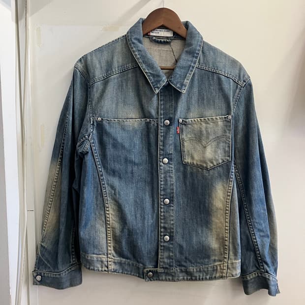 N82 리바이스 엔지니어드진 데님 청자켓