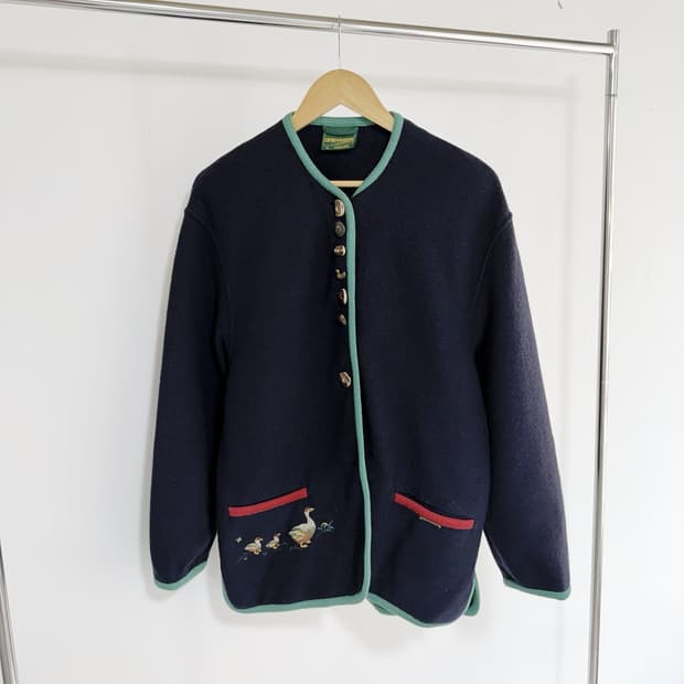 [40] 가이거 울 가디건 자켓