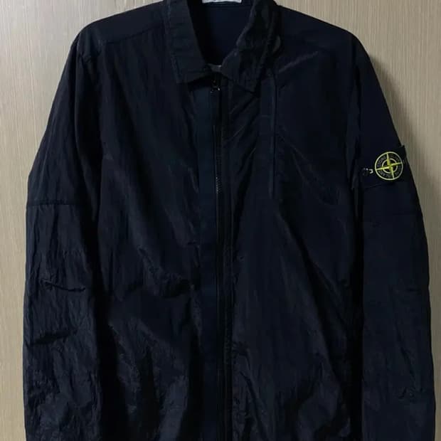 스톤아일랜드 18fw 나일론메탈 자켓 L