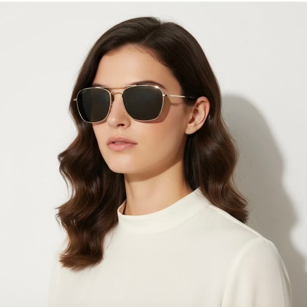 구찌 골드메탈 에비에이터선글라스(새상품 장품풀구성)