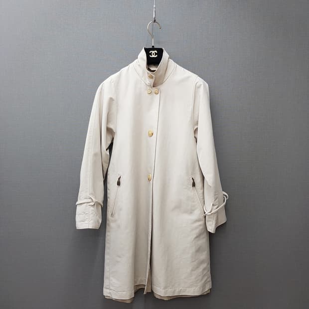 막스마라 리버시블 스탠드카라 트렌치 코트 40사이즈