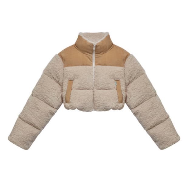 인스턴트펑크 모글 숏 패딩 아이보리 [송지효 착용]