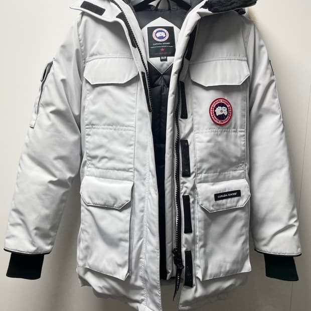 캐나다구스 익스페디션 패딩 화이트 (2XS)