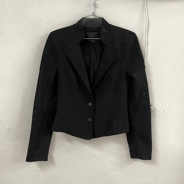 알렉산더왕 매쉬 시스루 드레이프 자켓