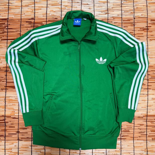 아디다스 그린 파이어버드 트랙탑 져지 m