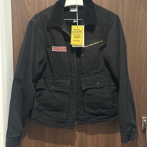 프리휠러스 개러지 워커 자켓 커스텀버전 사이즈 40