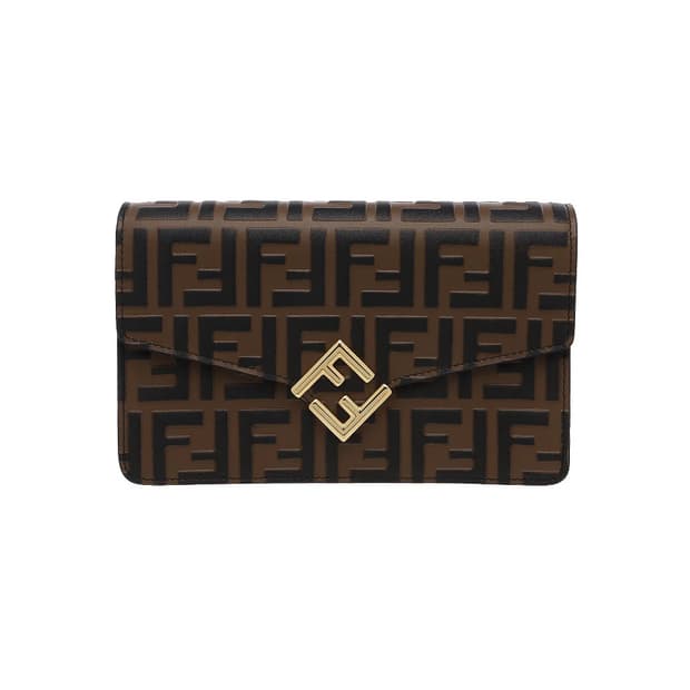 [S급] 펜디 FF 레더 다이아몬드 WOC 판매합니다!!!