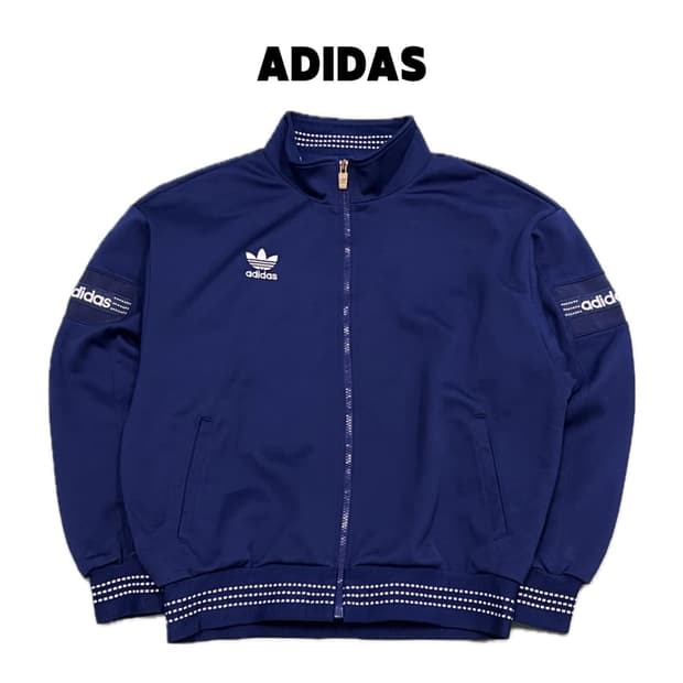 (L) 90s 아디다스 데상트 올드스쿨 트랙탑 져지