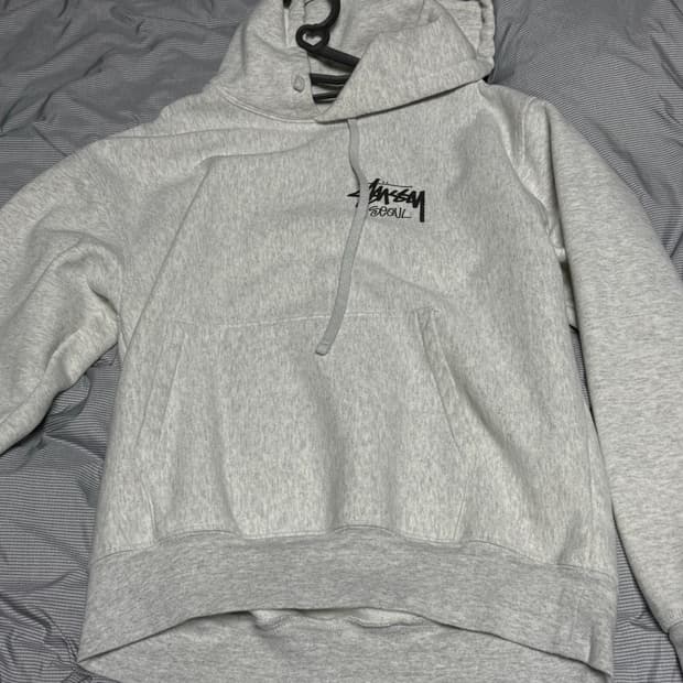 스투시 서울 후드티 