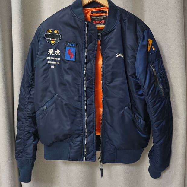 브라운브레스 x schott ma-1