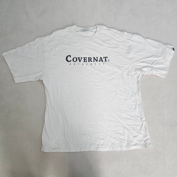 XL 커버낫 화이트 반팔티 0303Y