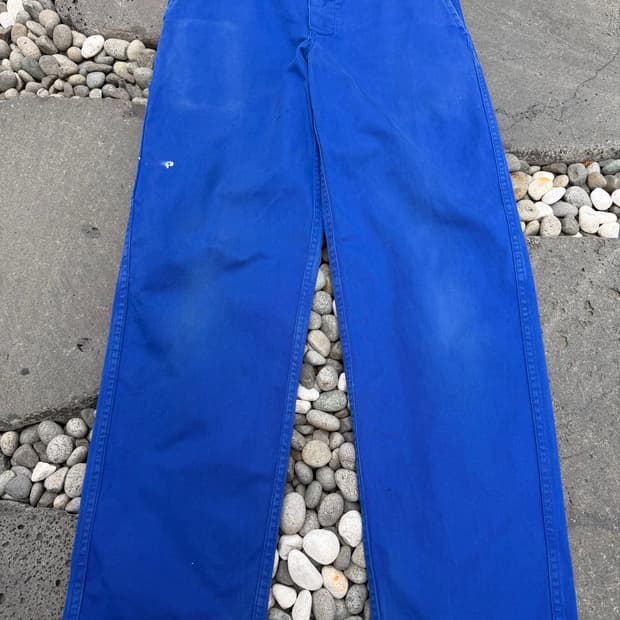 2000s FADED BLUE SPARTEX FRENCH 프렌치워크팬츠
