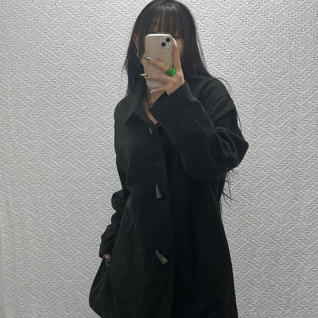 폴로 랄프로렌 빈티지 캐주얼 시크 울 떡볶이 더플코트 100 C08524