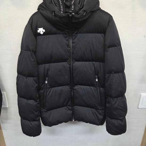 데상트 이중후드 덕다운 패딩 95