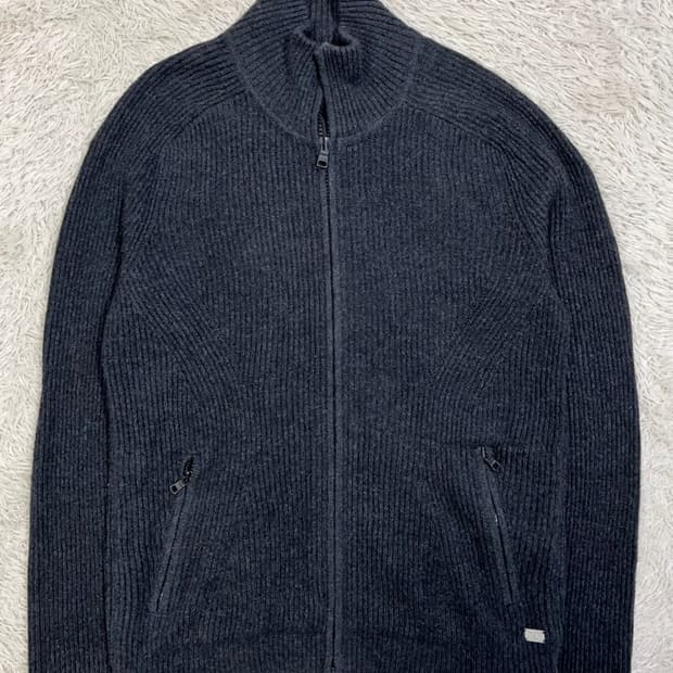 아르마니 익스체인지 니트 집업/#180