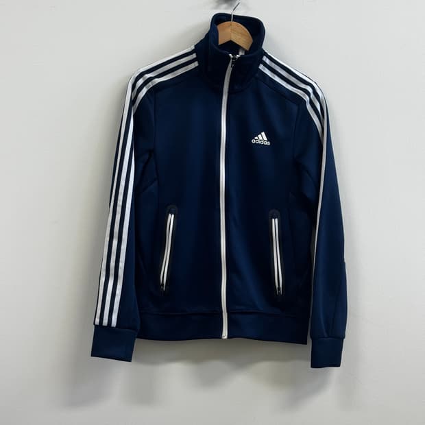 아디다스 네이비 트랙탑 져지집업 100