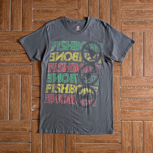 Hanes nano ‘Fishbone’ band 1/2 tee