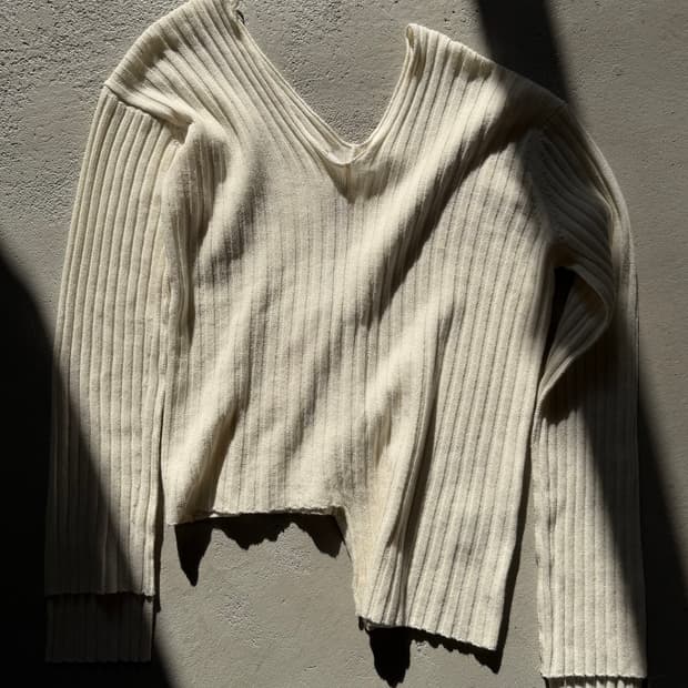 asymmetry knit