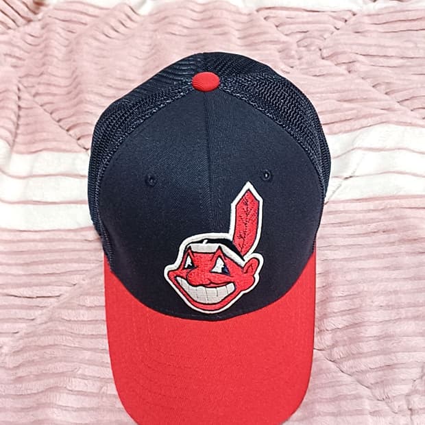 MLB 인디언 메쉬야구모자 59