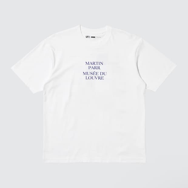 [4XL] 유니클로 루브르 미술관 UT 티셔츠 화이트 릴렉스 핏