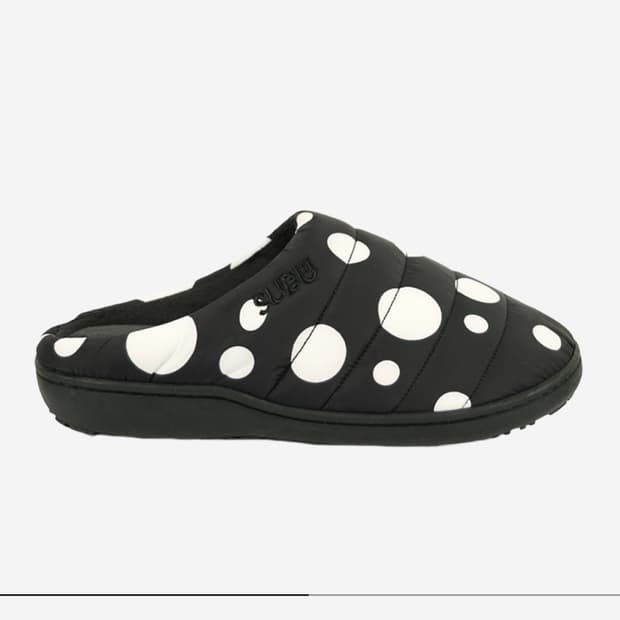 스부 다운 샌달 Subu Down Sandal Cream Snow Dot