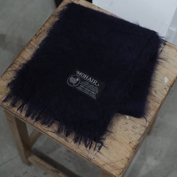 vintage mohair muffler 
