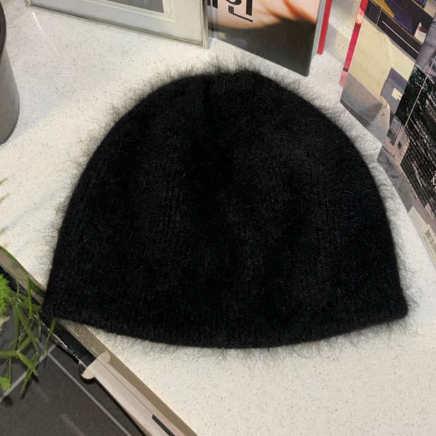 빈티지 리버서블 앙고리 비니