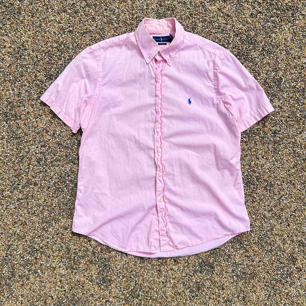 폴로 (POLO RalphLauren)핑크 반팔 셔츠