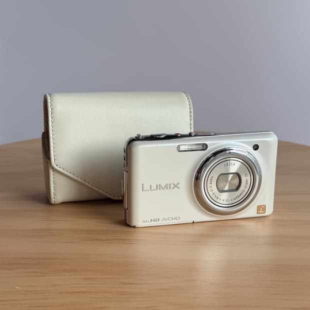 풀박스 가죽 케이스✨파나소닉 루믹스 DMC-FX77  LUMIX