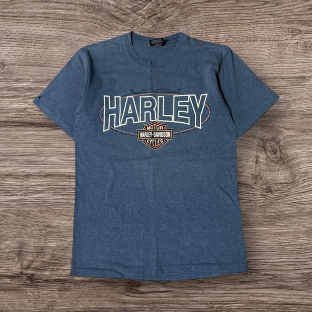 🇺🇸 90s Harley Davidson Printed T-shirt