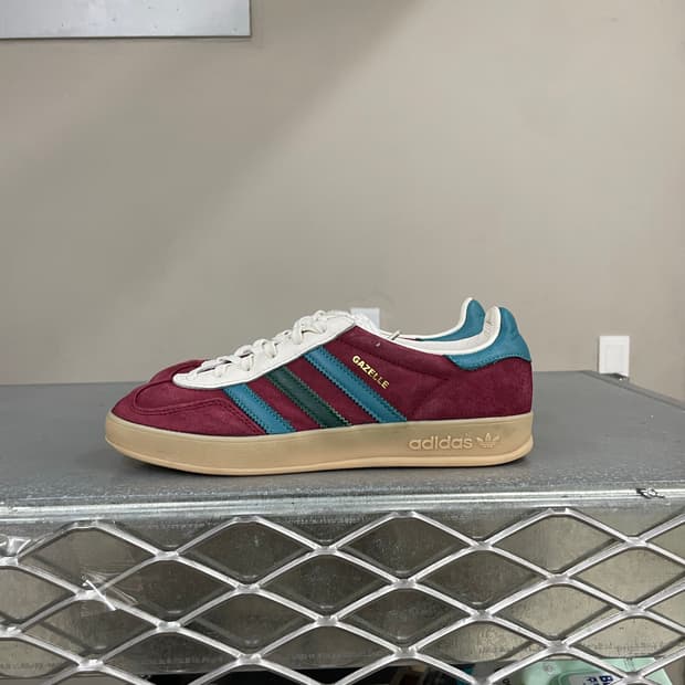 아디다스 가젤 인도어 버건디 235