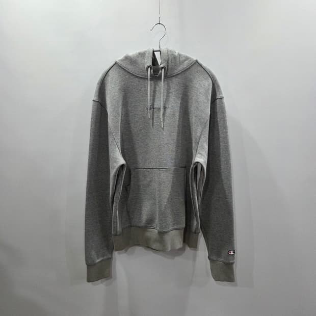 챔피온 스몰 스펠로고 자수 후드티 M