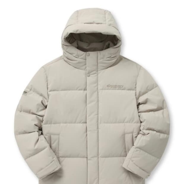 디스커버리 구스다운 숏패딩 95