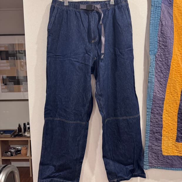 그라미치 와이드 데님 팬츠