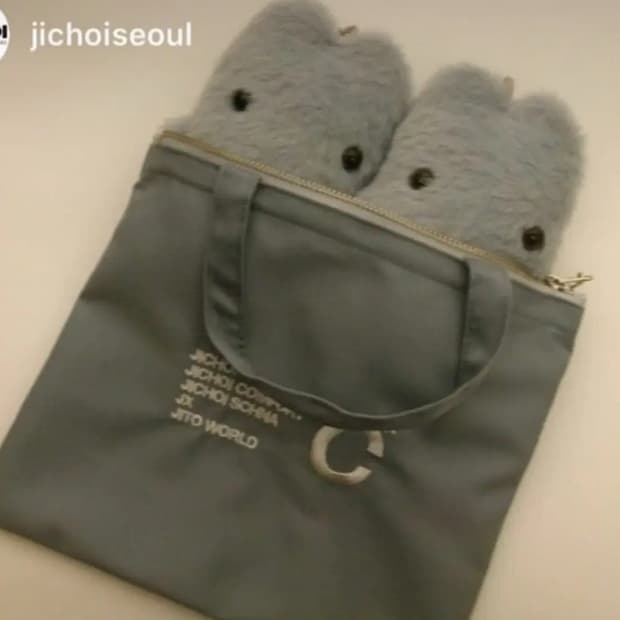 (새상품)지초이 지프트샵 지토 포카홀더 그레이