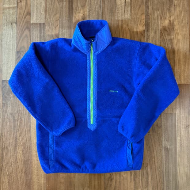 [L] 80's Patagonia Synchilla Snap-T 플리스