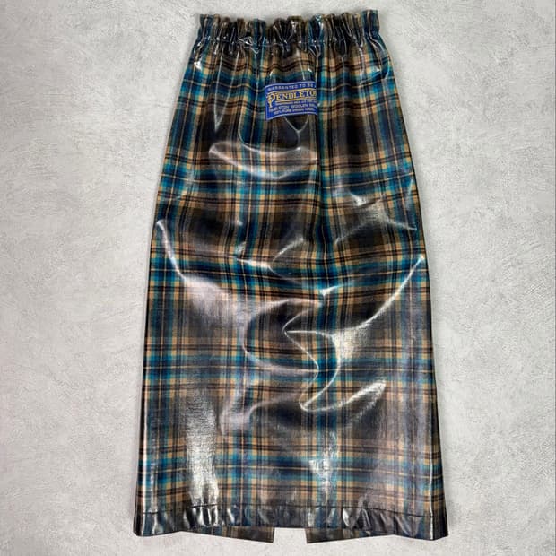 Maison Margiela × Pendleton Coated Check
